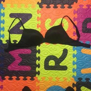 Wireless push-up bra